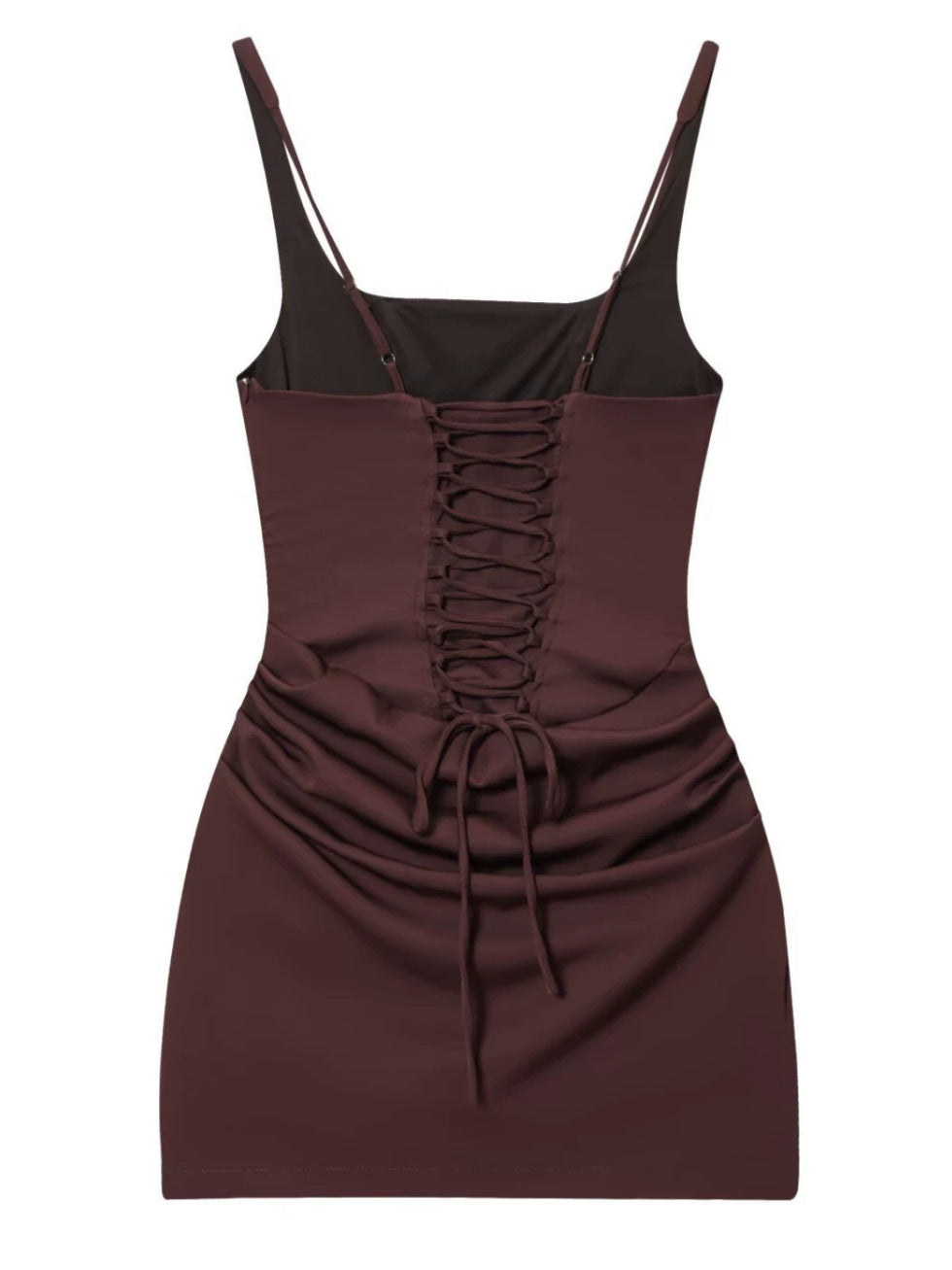French Style Pleated Mini Dress